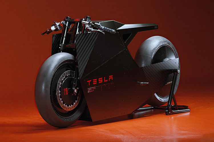 Motor listrik The Sokudo, terinspirasi Tesla Cybertruck