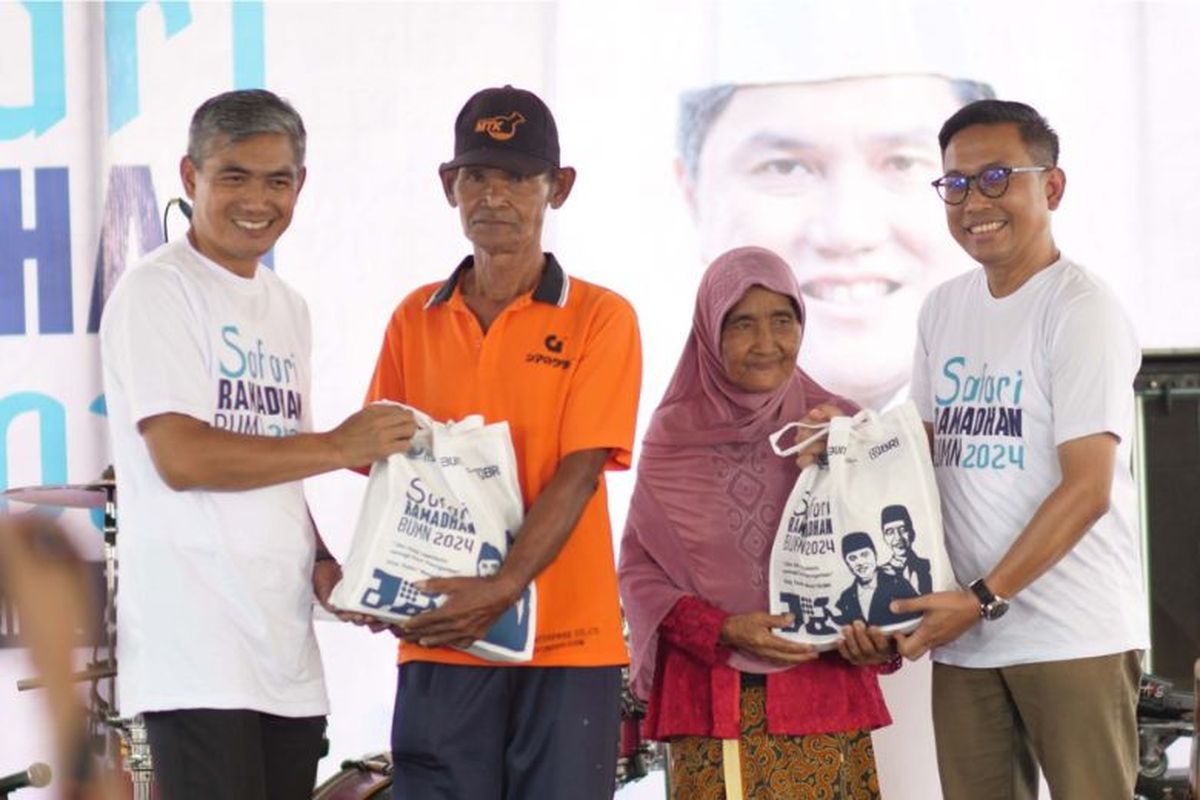 BRI gelar pasar murah 2.000 paket sembako di Jateng dan Sulsel. 