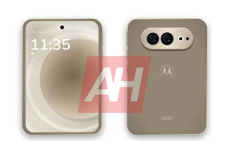 Bocoran Wujud dan Spesifikasi Razr Flex, Ponsel Lipat ala Paspor dari Motorola