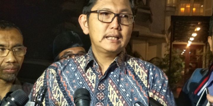 Sekjen Partai Keadilan Sejahtera (PKS) Mustafa Kamal saat ditemui di kawasan Kebayoran Baru, Jakarta Selatan, Kamis (19/4/2018).