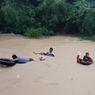 Video Viral Bocah Bermain Arum Jeram di Sungai Banjir di Ambon
