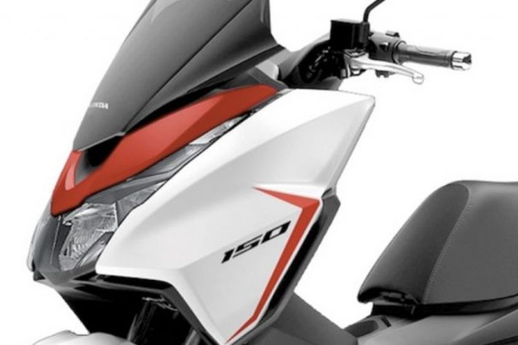 Desainer Julak Sendie Design merancang rendering All New Honda Forza 150.