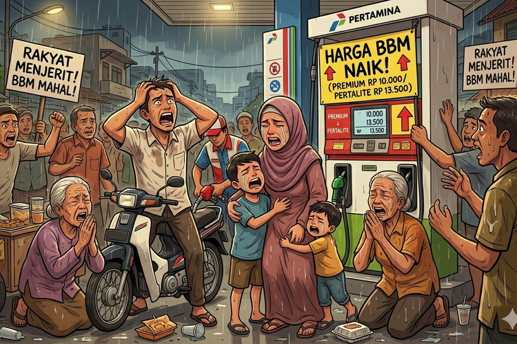Harga BBM Naik Bikin Mahasiswa Demo, Istana: Bensin Subsidi Kan Enggak Naik...