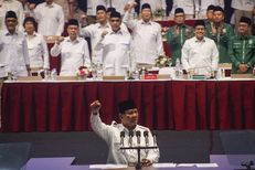 Survei Litbang "Kompas": Elektabilitas Gerindra Naik di Posisi Teratas, PDI-P Turun