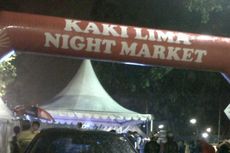 Tak Ada Lagi Kaki Lima Night Market di Depan Balaikota DKI