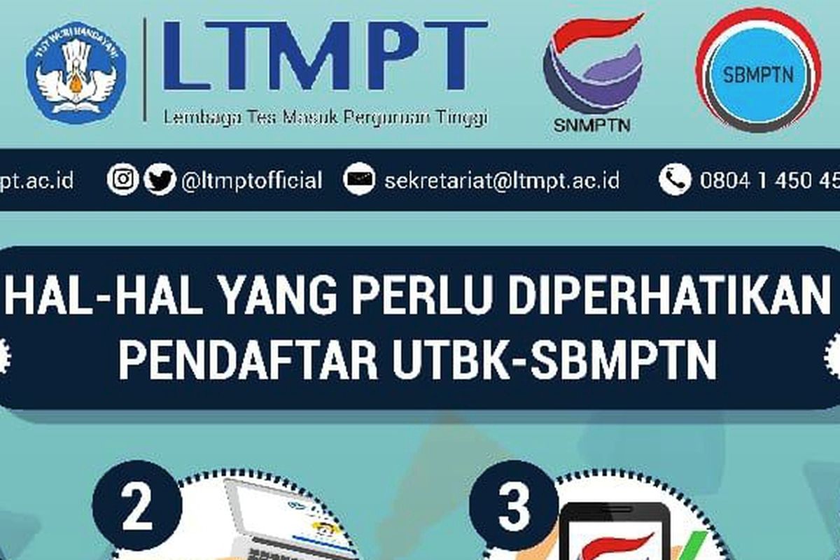 Informasi UTBK-SBMPTN 2020.