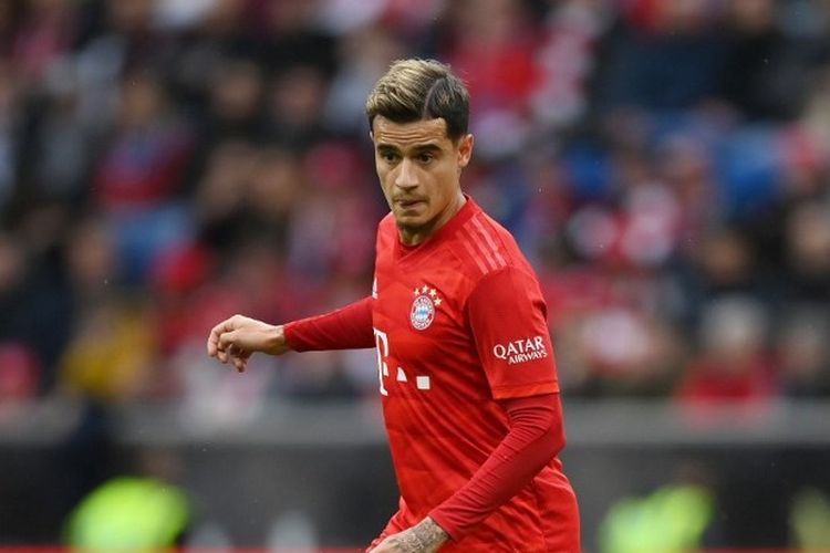 Gelandang serang Bayern Muenchen, Philippe Coutinho.