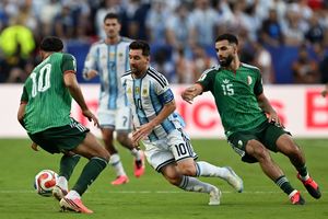Hasil Argentina Vs Aljazair 3-0: Cetak Tiga Gol, Messi Samai Rekor Klose