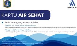 Program Kartu Air Sehat PAM Jaya Beri Tarif Murah Bagi RTSS dan RTS