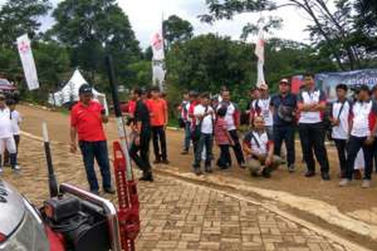 Mitsubishi menggelar Triton Family Gathering di Sentul, Jawa Barat, Sabtu (12/11/2016).