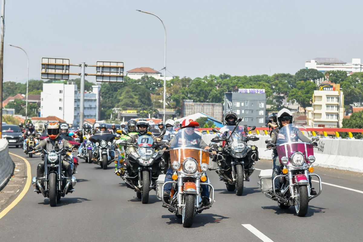 Jambore Nasional Motor Besar Indonesia ke-2 di Bandung, Jawa Barat