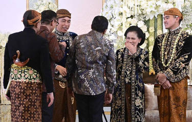 Ari Lasso di pernikahan Kaesang Pangarep