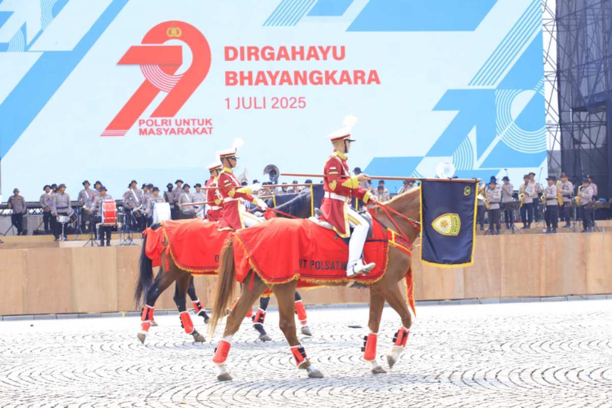 Perayaan HUT Bhayangkata ke 79