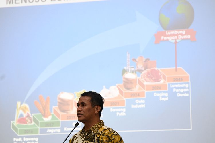Menteri Pertanian (Mentan) Andi Amran Sulaiman lakukan sosialisasi RUU tentang Karantina Hewan, Ikan dan Tumbuhan  dan RUU tentang Sistem Budi Daya Pertanian Berkelanjutan  Jakarta, 25 September 2019