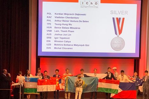 Bersaing 80 Negara, Tim Olimpiade Kimia Indonesia Raih 4 Medali di Perancis