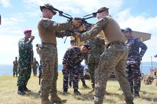 Pangkoarmada II Tinjau Prajurit Marinir dan Kopaska yang Latihan di Hawaii, Saksikan Kemampuan "Drone Sky Raider"