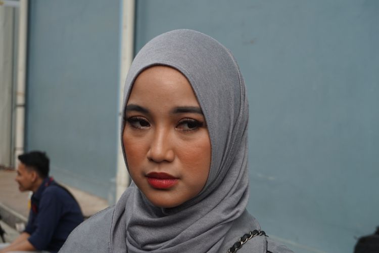 Chacha Frederica saat ditemui di kawasan Mampang, Jakarta Selatan, Kamis (4/10/2018).