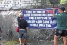 Warga Lamongan Pasang Spanduk Larangan Tuyul Beraksi gara-gara Sering Kehilangan Uang