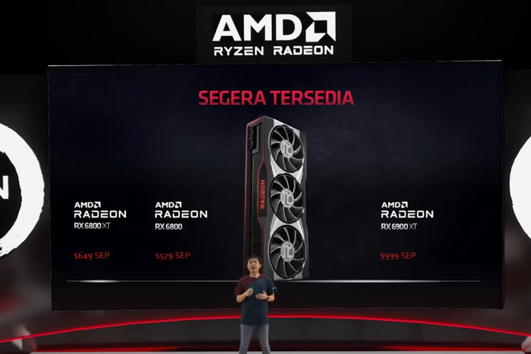 Harga dari keluarga AMD Radeon RX 6000 series