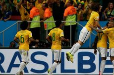 2 Gol Neymar Bawa Brasil Ungguli Kamerun
