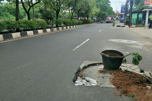 Tutup Sumur Resapan di Lebak Bulus Ambles, padahal Baru Selesai Dibangun Bulan Lalu