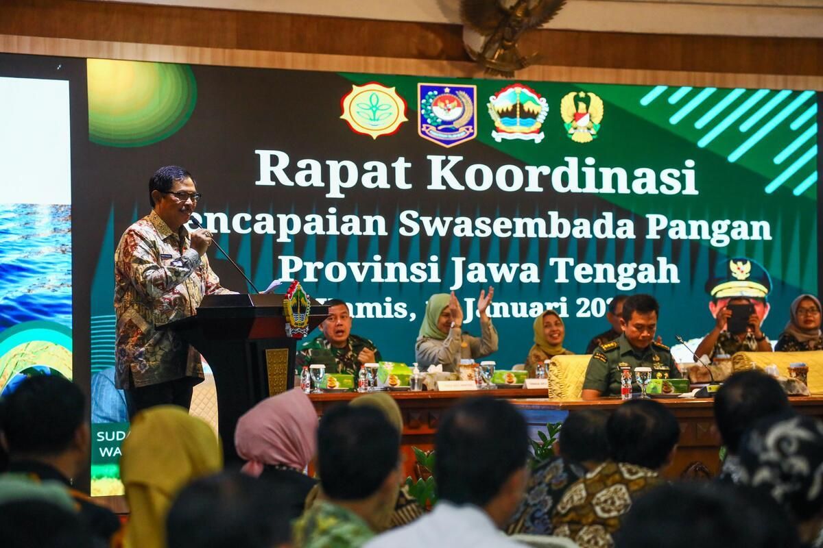 Jateng Ditarget Produksi Padi 11,8 Juta Ton di 2025, Pj Gubernur Optimistis