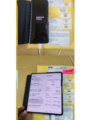 Samsung Galaxy Z Fold 3 5G yang bakal dilelang oleh Komisi Pemberantasan Korupsi (KPK) pada Rabu (11/6/2025) mendatang.