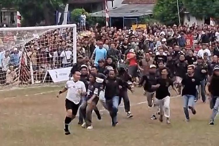 Kronologi Wasit Dikejar dan Diduga Dikeroyok Saat Laga Tarkam di Purbalingga