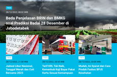 [POPULER TREN] Beda BRIN dan BMKG soal Prediksi Badai Jabodetabek | Syarat dan Biaya Franchise Mixue