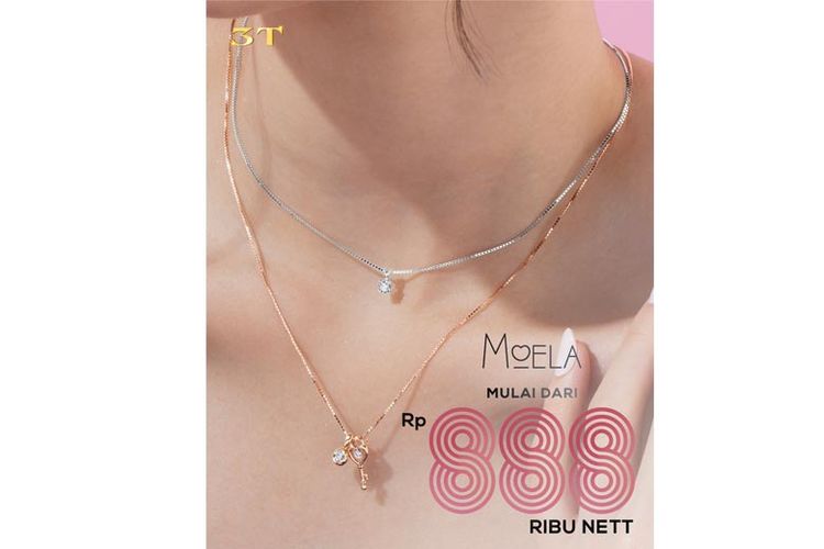 Koleksi Moela yang bisa didapat dengan harga mulai Rp 888.000.
