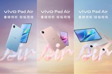 Vivo Pad Air Resmi, Tablet 11 Inci dengan Snapdragon 870
