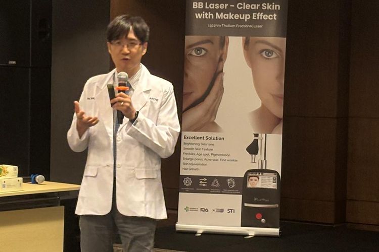 Prof. Byung Cheol Park, ahli dermatologi sekaligus hair growth expert dari Korea Selatan.