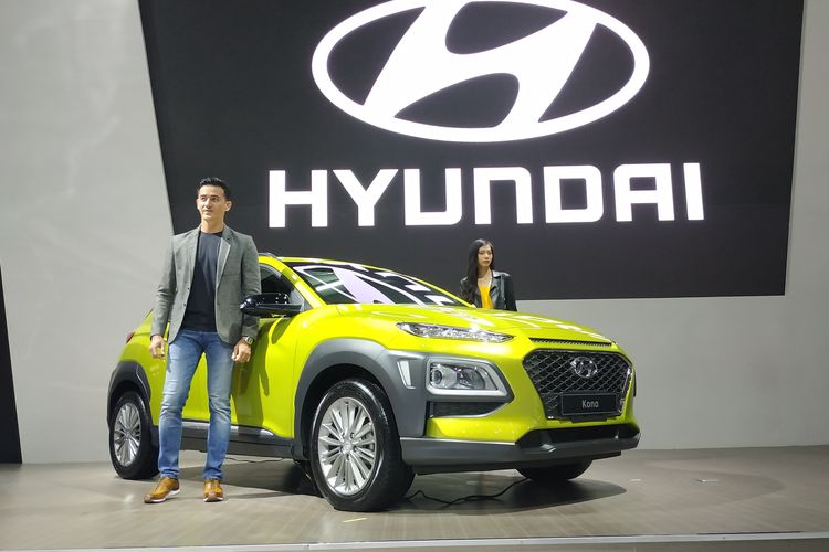 Hyundai melepas model terbarunya, Kona, Crossover yang diimpor utuh dari Korea Selatan.