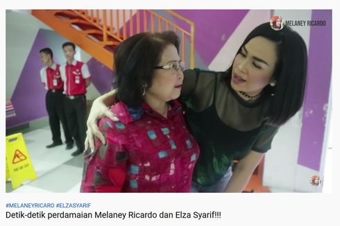 Detik-detik Perdamaian Melaney Ricardo dan Elza Syarief