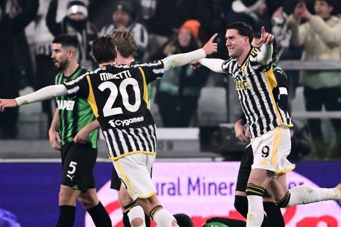 Hasil Juventus Vs Sassuolo: Vlahovic Dwi Gol, Si Nyonya Menang 3-0