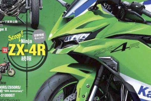 Rendering Motor Baru, Jadi Rumors Kawasaki Ninja ZX-4R