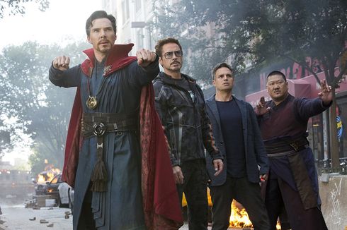 Iron Man dan Doctor Strange Bentrok di Avengers: Infinity War