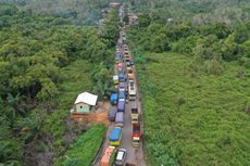 Perbaikan Jalan Rusak di Jambi akibat Truk Batu Bara Butuh Rp 8,4 Triliun