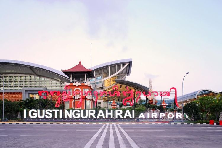 Ilustrasi Bandara Internasional I Gusti Ngurah Rai di Bali.