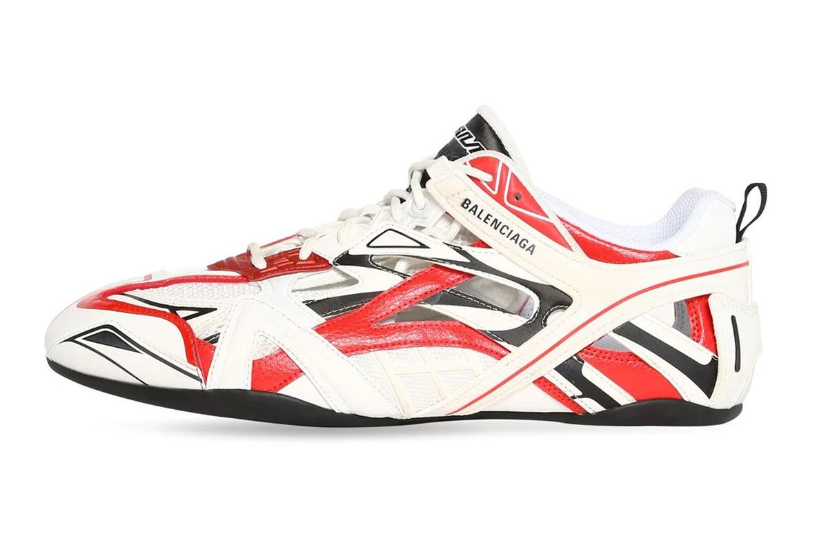 Balenciaga Drive Sneakers White/Red