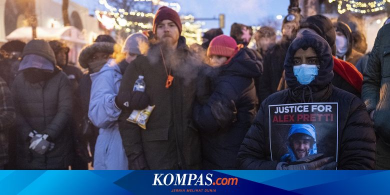 Protes Meminta Petugas Imigrasi Federal Tinggalkan Minnesota