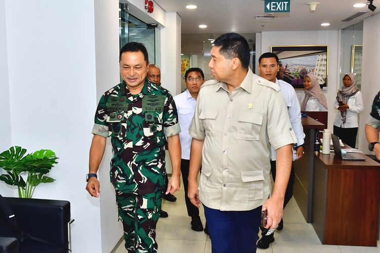 KSAU Bertemu Menteri PKP, Bahas Pembangunan Rusun untuk Prajurit di Lampung