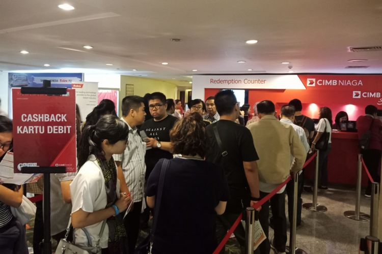 Suasana Kompas Travel Fair, di JCC, Jakarta, Jumat (7/9/2018).