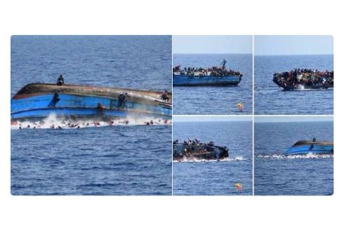 [HOAKS] Foto-foto Kapal Tenggelam di Danau Toba yang Beredar di Media Sosial