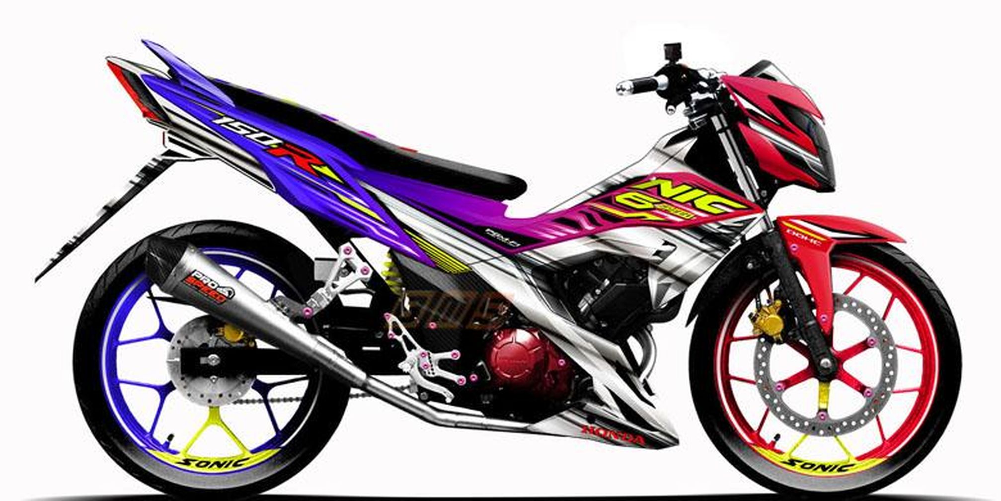 Nih Acuan Keren Buat Modifikasi New Honda Sonic