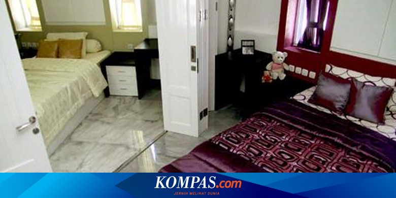 Menyekat Dua Kamar Anak Dengan Pintu Lipat