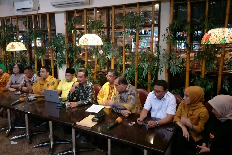 Pengurus DPP Partai Golkar sampaikan mosi tidak percaya kepada Airlangga Hartarto