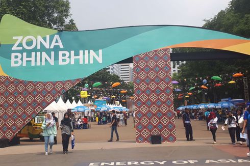 Zona Bhin Bhin, Surganya Kuliner di Gelora Bung Karno...