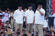 Prabowo: Kami Bersyukur atas Kemenangan, Walaupun Banyak Cobaan