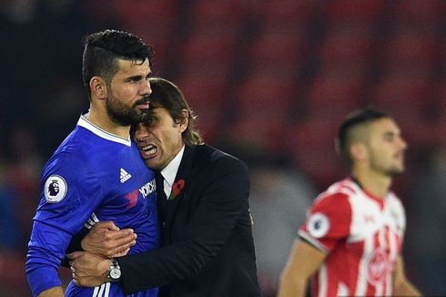 Diego Costa: Antonio Conte Tidak akan Bertahan Lama jika Latih Real Madrid